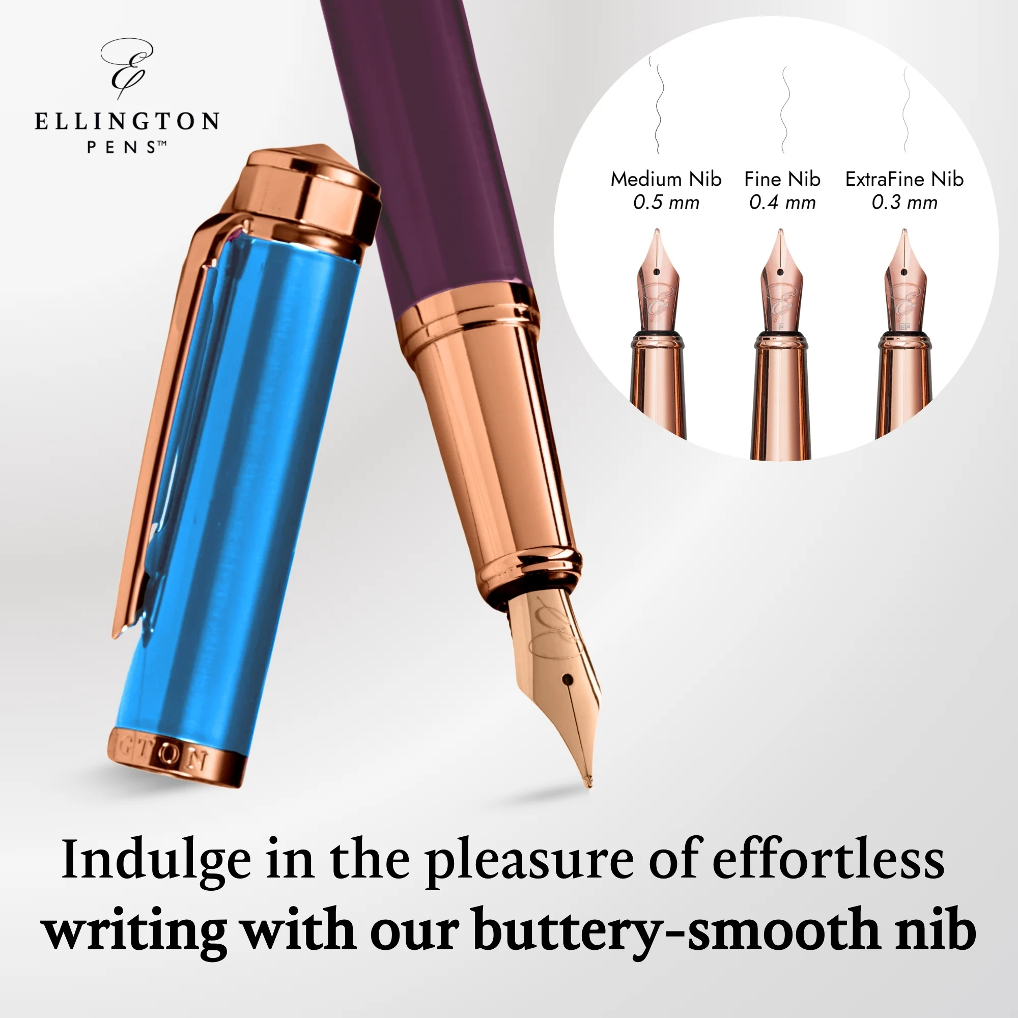 Azure Berry Fountain Pen - Image 3