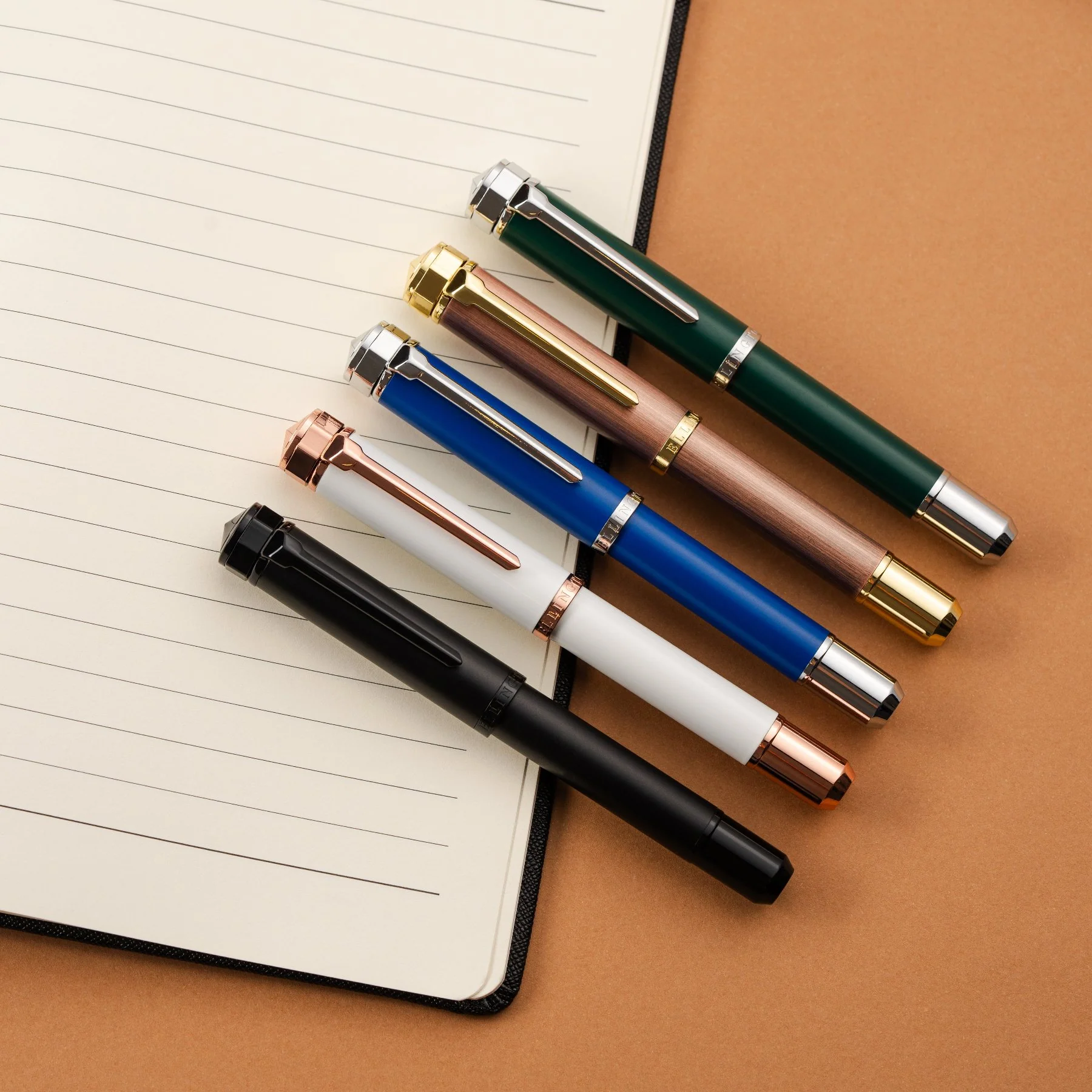 Emerald Sterling Pocket Size Fountain Pen - Image 7