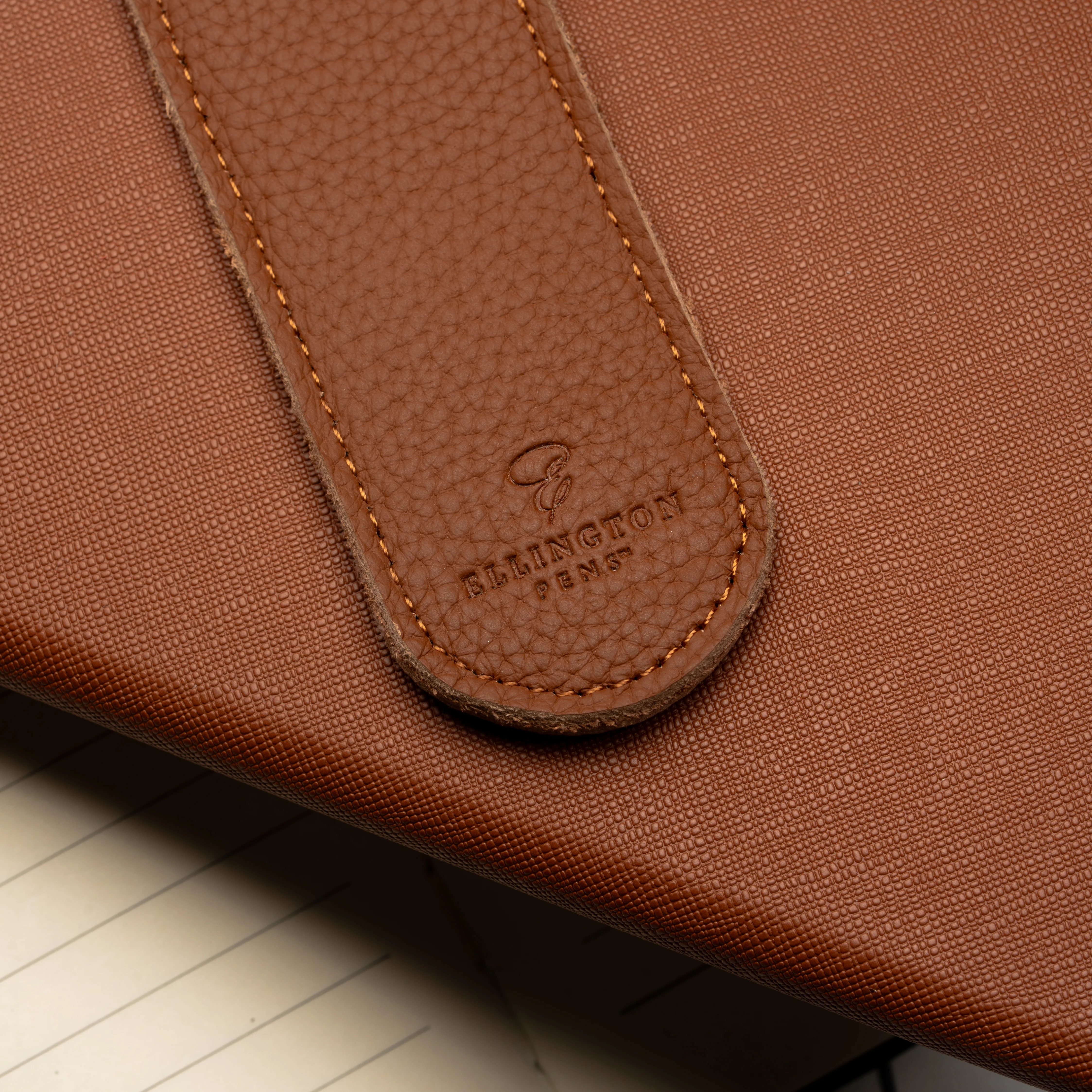 Leather Pen Sleeve Red - Image 6