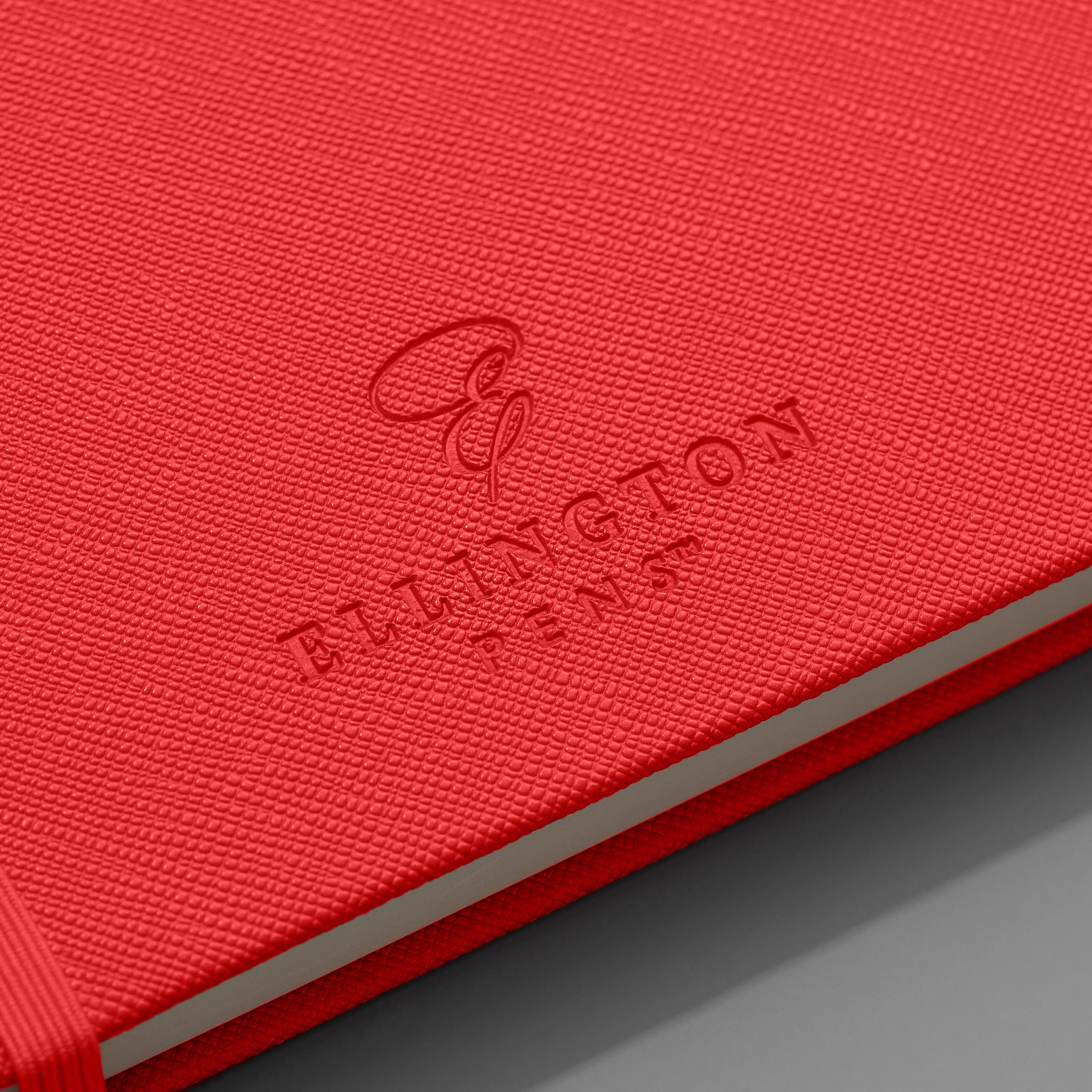 Red Journal - PU Saffiano Leather - Image 2