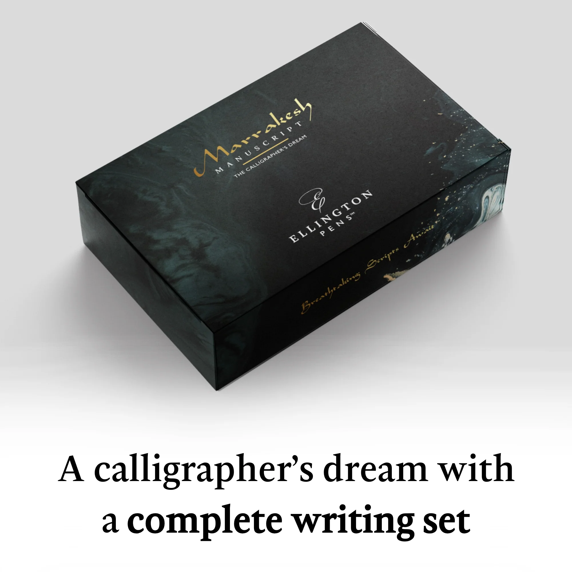 Silver Sonata Marrakesh Calligraphy Set - Image 8