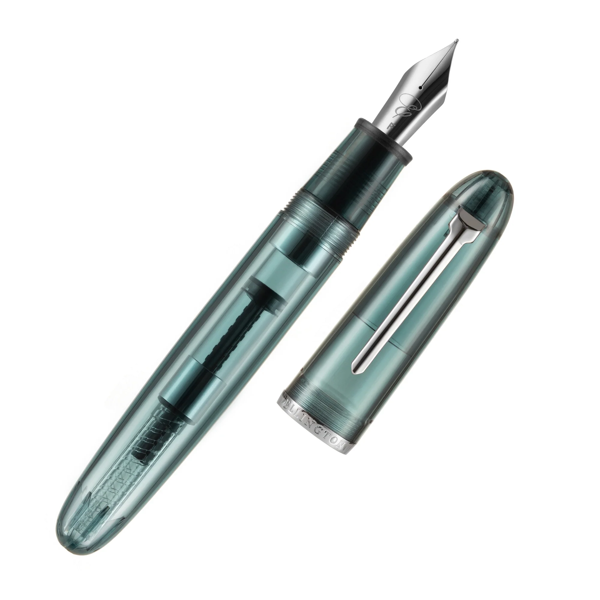 Azure Clarity - Transparent Fountain Pen - Image 11