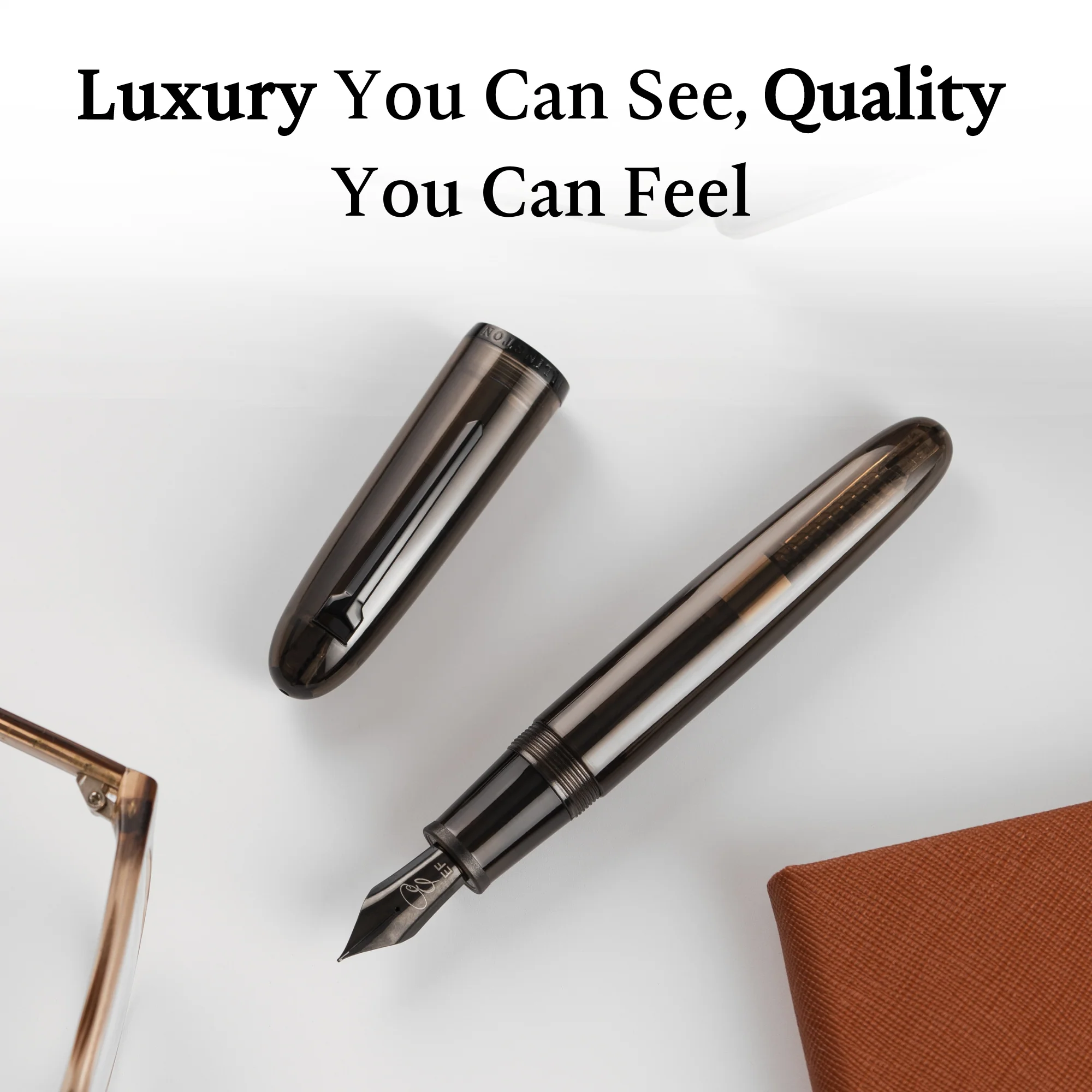 Midnight Clarity - Transparent Fountain Pen - Image 2